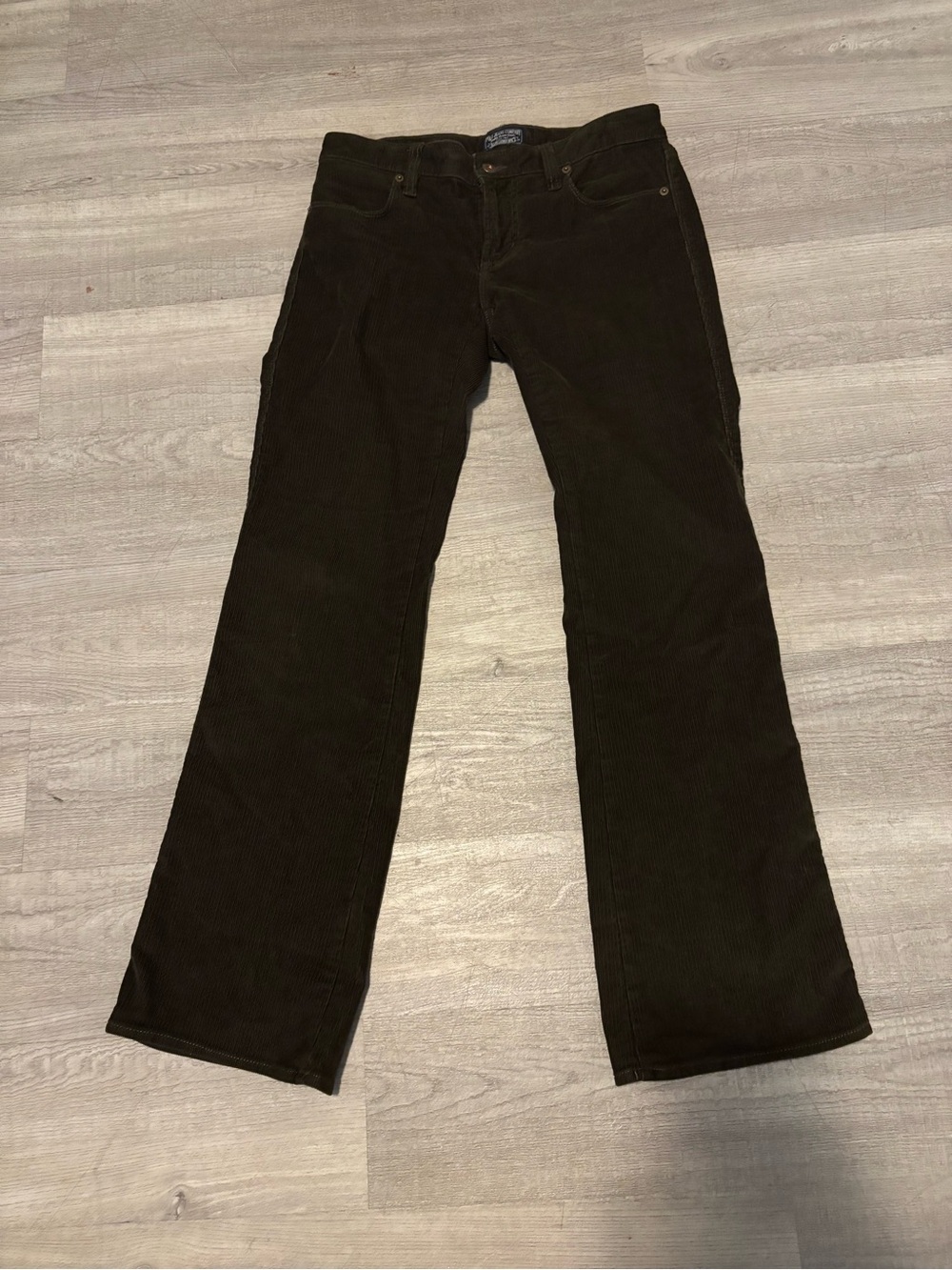 Ralph Lauren Polo Jeans Company Womens 4 Corduroy Pants Brown Straight Vintage